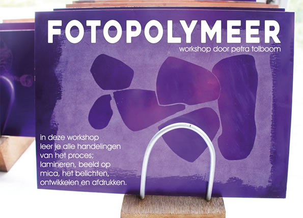 fotopolymeer workshop